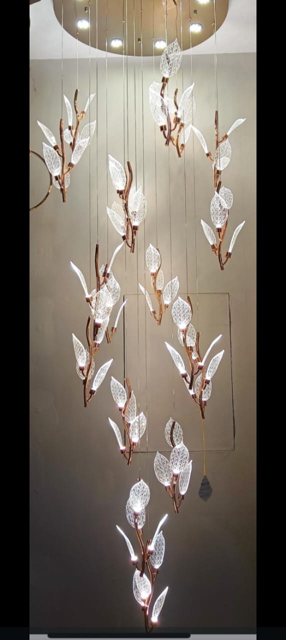 Dolria LED Bubble Crystal Chandeliers